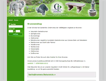 Tablet Screenshot of brunnen-shop.eu